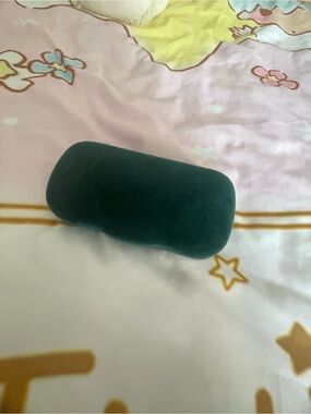 Green Velvet Eyeglass Case